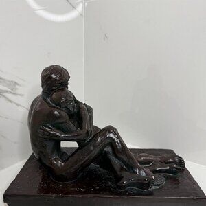 Sculpture Embracing Figures Rodin Ceramic Classic Medium Statue​